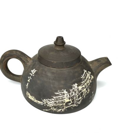 Авторский чайник "Старый город", 145 мл, Лю Юй (刘宇), Цзяньшуй Цзытао