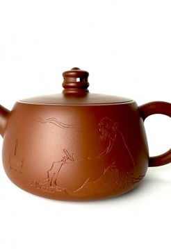Чайник из Исинской глины Старец, 190мл