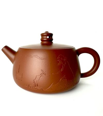 Чайник из Исинской глины Старец, 190мл